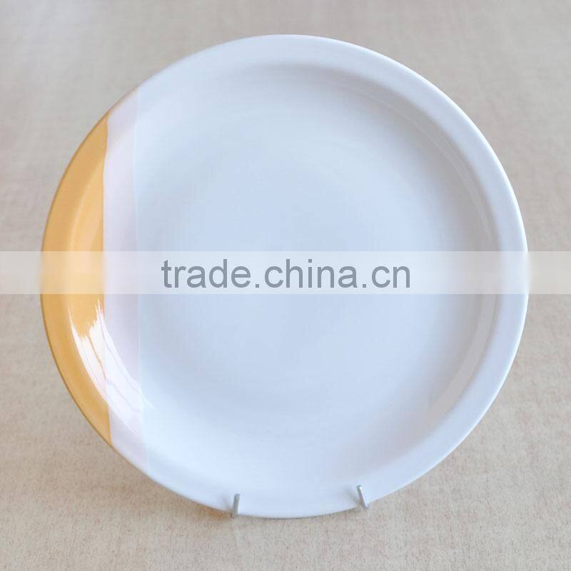 10.5inch Dinner Plate in Solid Color with Special edge