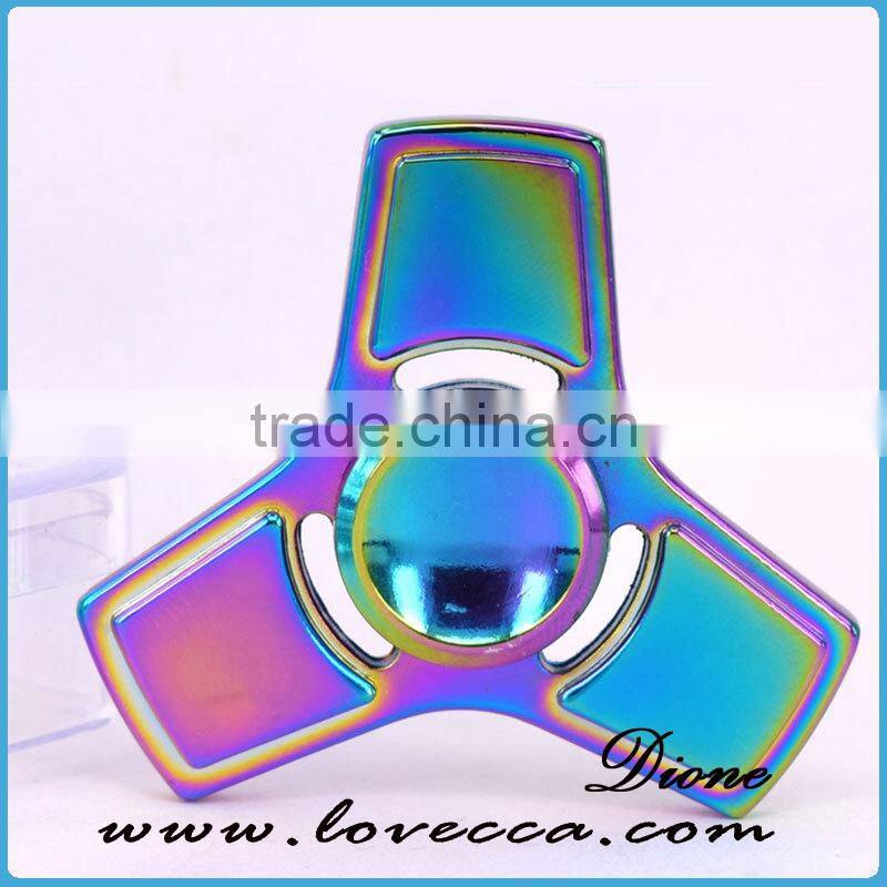 Colorful New Arrival Anti-Stress Toys bearing EDC Metal Alloy Fidget Spinner