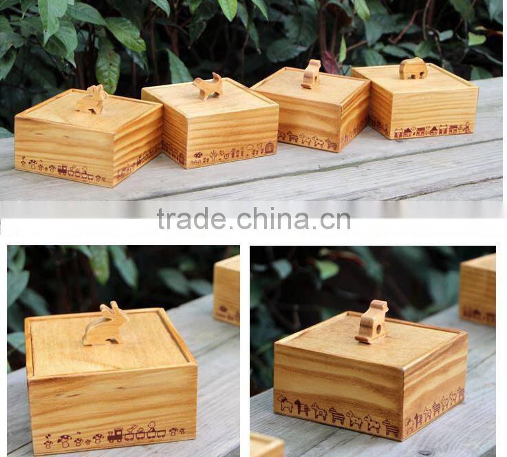 2016 Cheap Natural And ECO Empty Wooden Tea Box