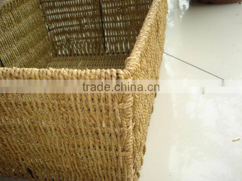 graceful grass weaving basket