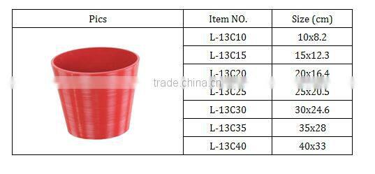 Colorful desktop planter