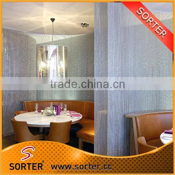 metal aluminum chain for interior decoration