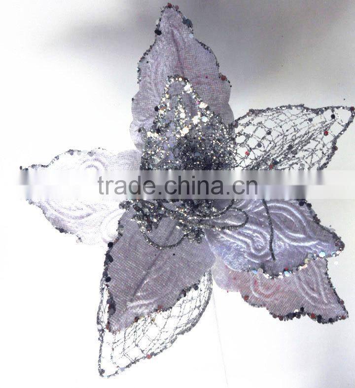 China factory supply crafts decorations decorative artificial flower making for christmas market