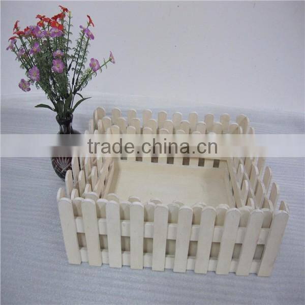 natural wood home decoration /garden fence