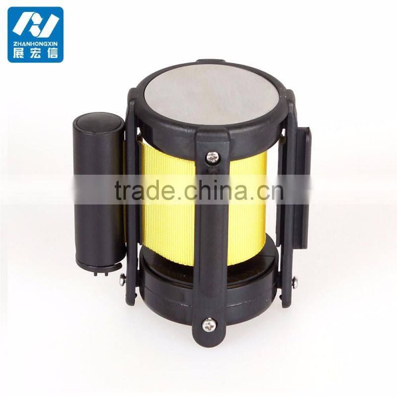 belt stanchion cassettes,retractable barrier tape