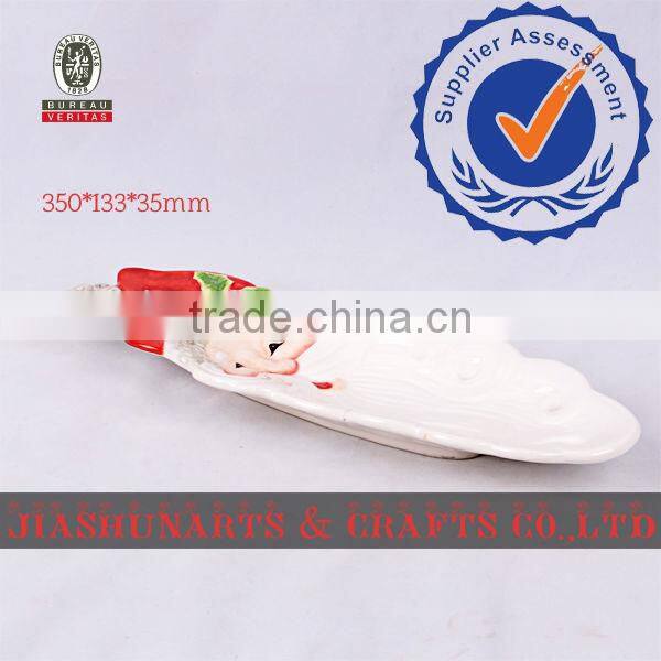 Christmas Santa Claus Customized Ceramic Plates