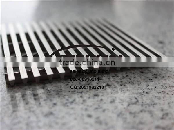 JINXIN stainless steel drainage grating patio covers/airport drain system