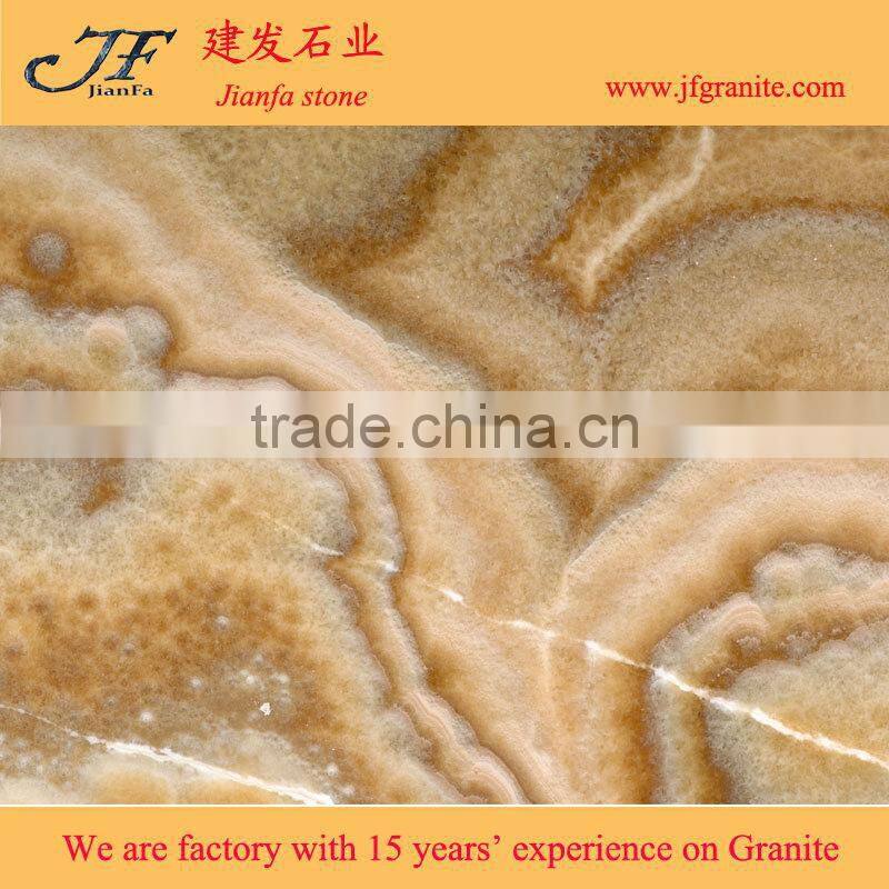 2017 Top Grade Capuccino Onyx Slabs Stone Low Price