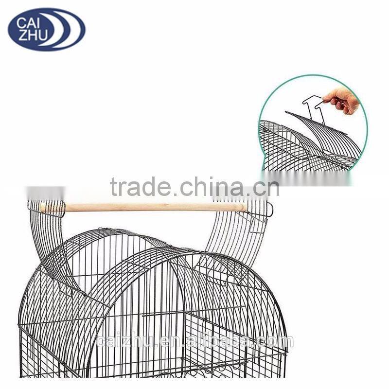 Portable Open Top Pet Budgie Canary Parakeet The Parrot Aviary Bird Cage