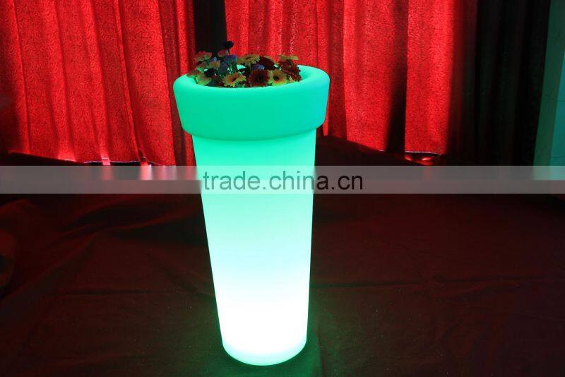Eco-friendly plastic ice bucket led for promotion