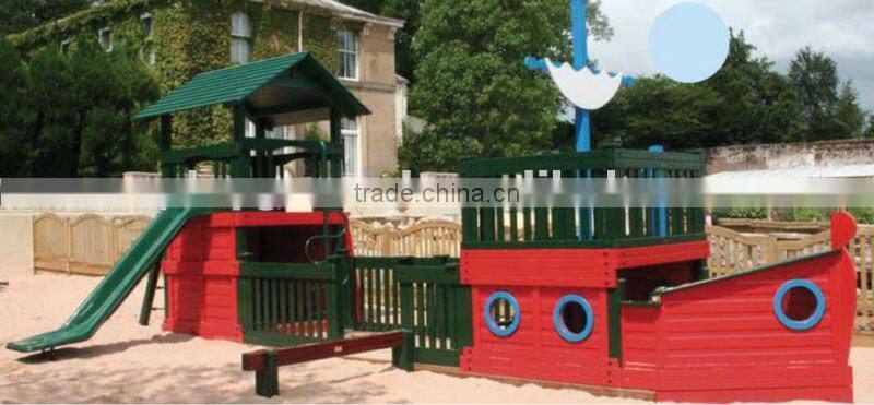 EXCELLENT QULAITY !!!! OUTDOOR KIDS WOOD PLAYGROUND (A-05805)