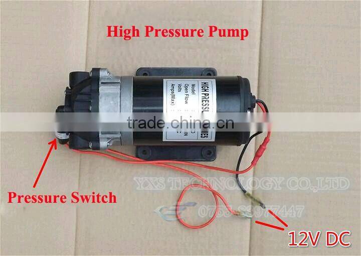 High pressure pumps DC18V 2.8L/min 7A Miniature diaphragm pump With pressure switch Spray Pump DC self-priming pump