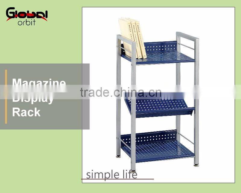 Multi Purpose House Storage Chrome Plated Kitchen Metal Shelf Vertical Wire Rack