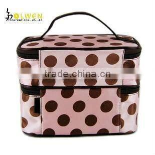 2014 popular pot cosmetic bag for womens with Waterproof nylon