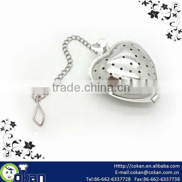 Kitchen High Quality Heart Shape Tea Infuser CK-2192A