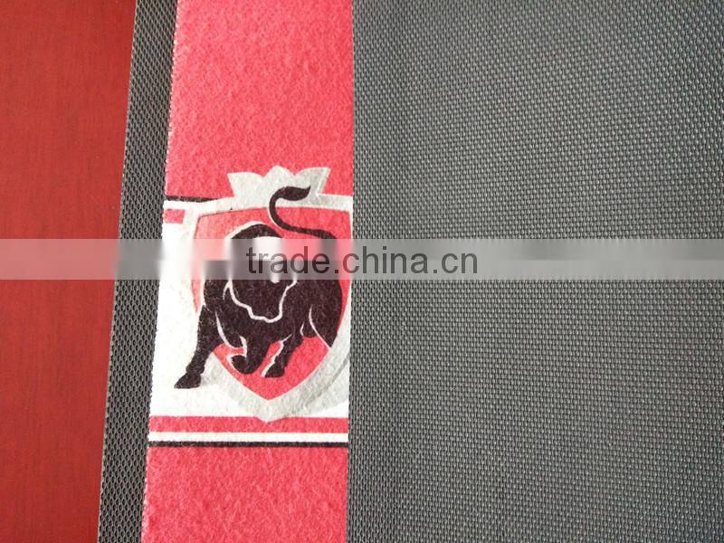 Factory directly supply Eco-friendly custom full color club bar mats
