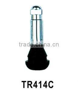 TR414C Tubeless Snap-in Tire Valve(Chrome Material)