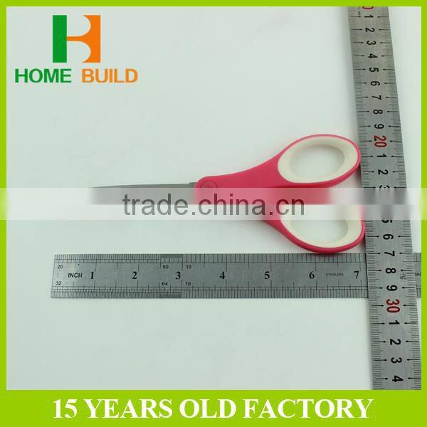 Factory price HB-S7100 Soft Handle Paper cutting Scissors