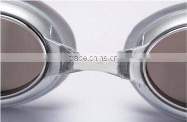PC mirror coated custom design for adults swimming goggle