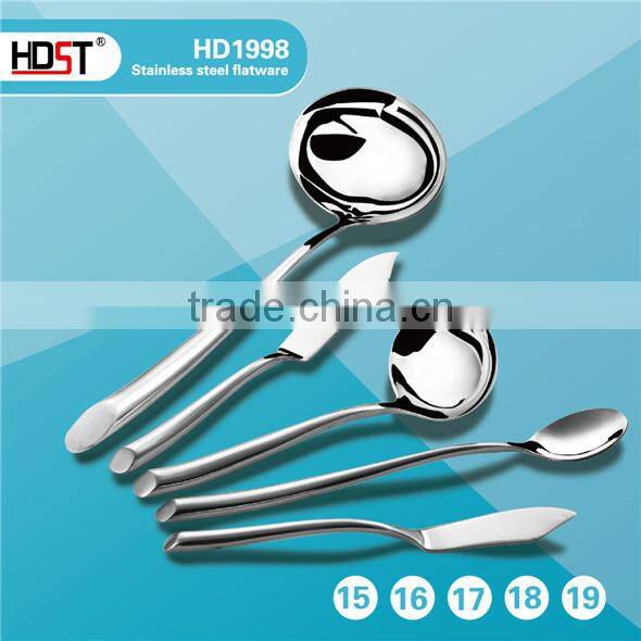Stainless Steel,Silver Metal Type and Eco-Friendly,Stocked Feature cutlery set