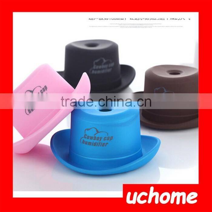UCHOME Newest Cute portable mini USB bottle hat humidifier, cowboy usb hat humidifier