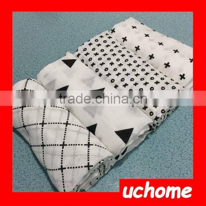 UCHOME Cotton Muslin Swaddle Blanket Baby Muslin Wraps, Baby Muslin, Baby Blanket