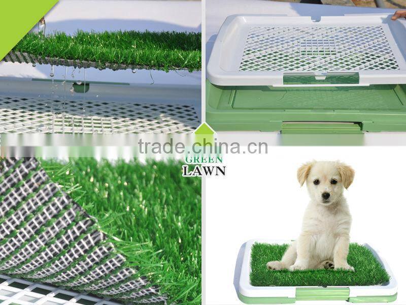 High Quality Model G008 artificial grass for pet mat dog toilet