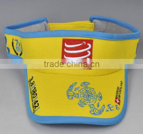 Sun Visor Hat With Embroidery Custom Logo Sun Cpas