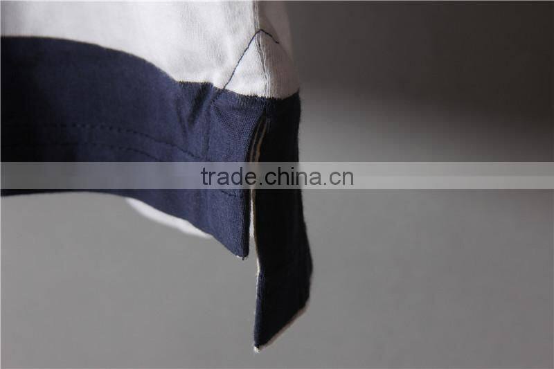 T Shirt Cotton Yarn Dyed Shirt , Polo Shirts Customized Logo ,Short Sleeve Yarn Dye Polo Shirt
