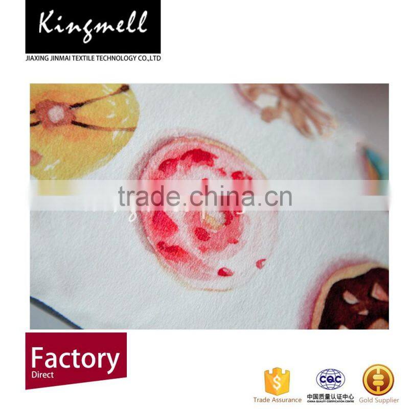 Sweet style printing chair cushion covers for christmas decoration