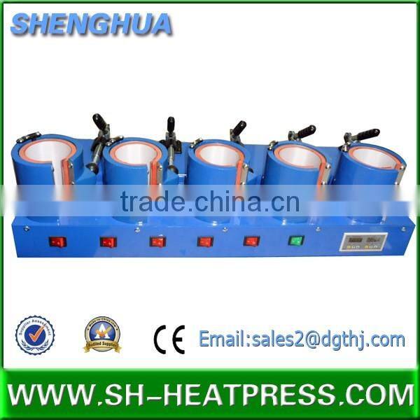 CE Approval t shirt printing machine mug printing machine 5in1 for sale