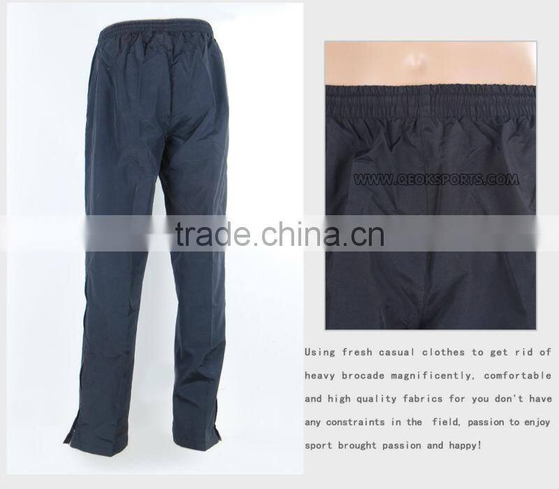 Custom design small MOQ waterproof track pant