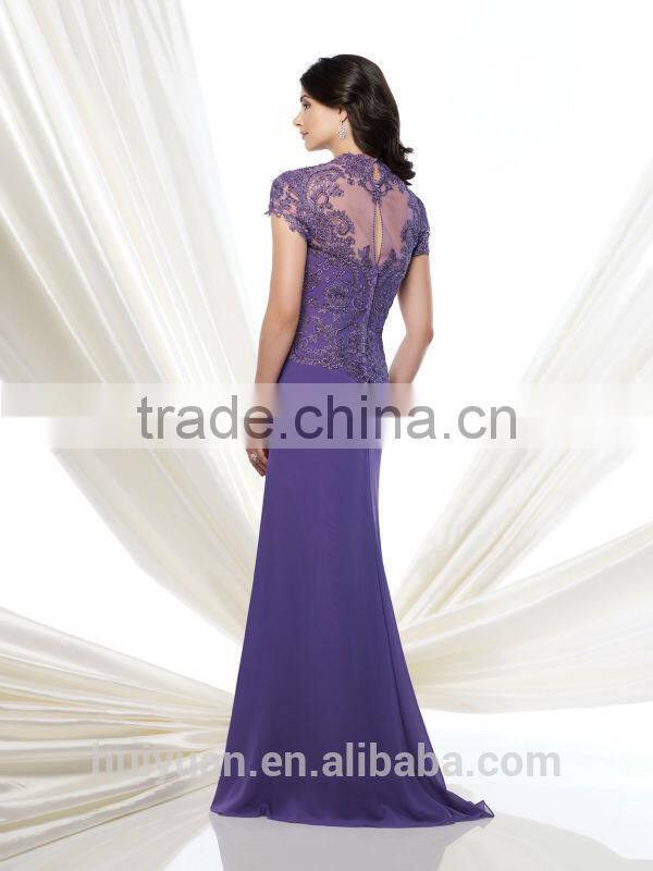 beautiful flowing long chiffon lace summer woman evening dress