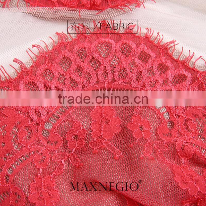 2017 Garment factory New arrived high fashion design layered lace dress woman evening dress