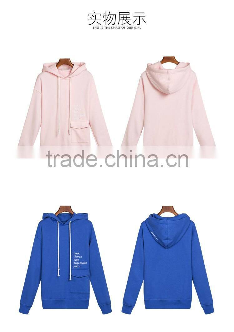 2017 New Design Fashion Hip hop street wear Oem Custom Fleece Hoodie Cotton wholesale hoodie sweatshirts