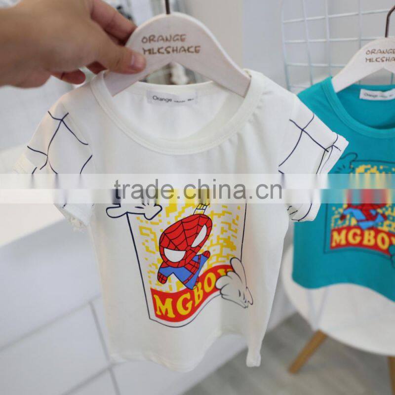 2017 children clothing baby shirt custom printing kids t shirt