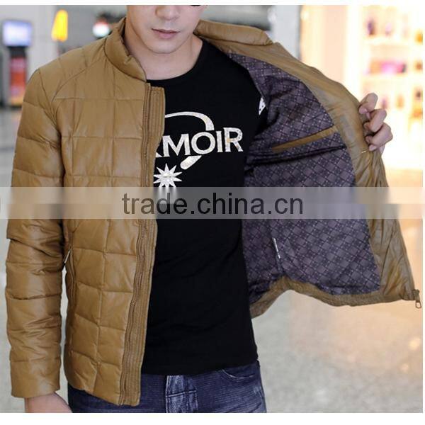 2015 Super light Men's Quilted Packable Down Jacket