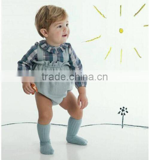 high quality baby clothes romper long sleeve 100% cotton baby girl romper