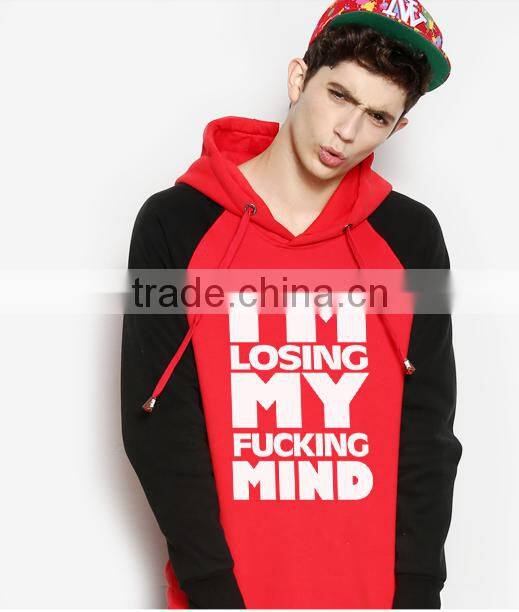 2014 New Arrival Men's Fashion Casual Hoddies/Sweatshirts High Quality Men Sportswear Leisure Solid Fleece Hoody