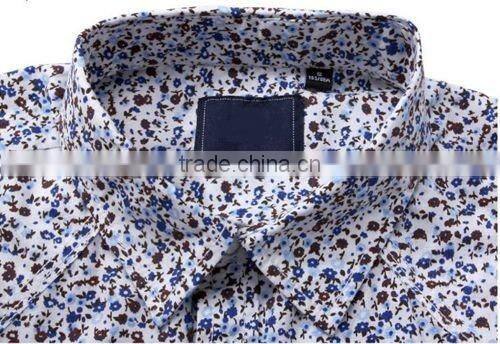 fashion printing cotton shirts trendy design