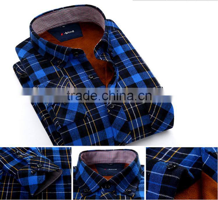 Alibaba wholesale plaid microfiber flannel shirt designs for men fashionable dress shirt manufacturers