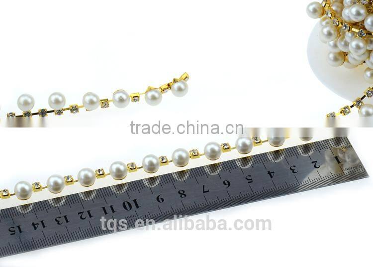 Cup Chain Rhinestone Trimmings for Dresses