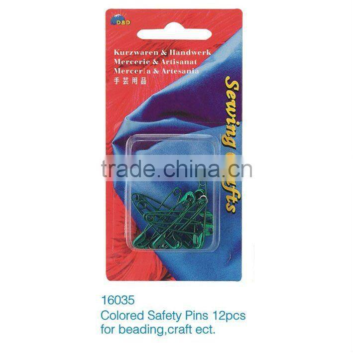 D&D Fancy Safety Pins 12pcs for beading, craft ect
