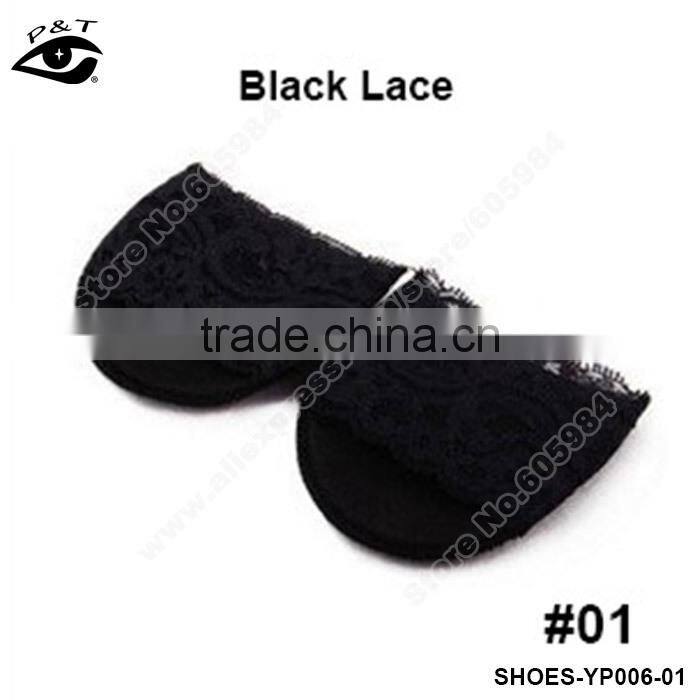 Soft lace shoe pads for high heel shoes lady shoes accessories