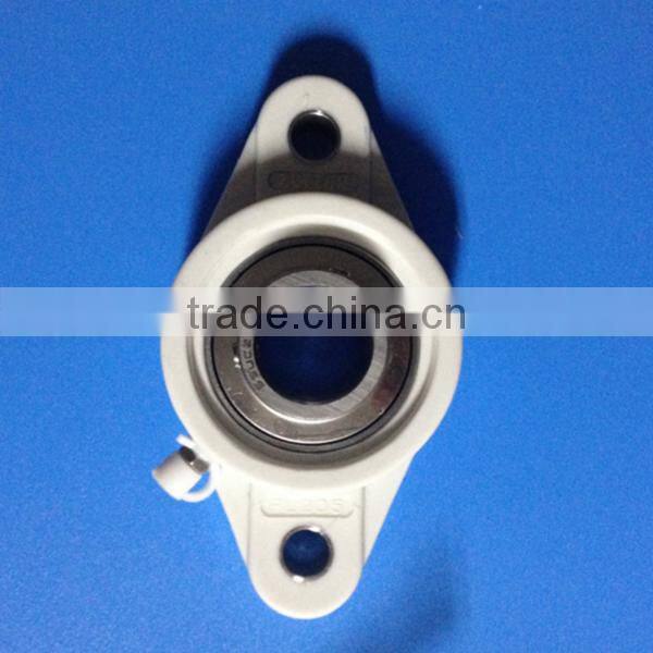 Stainless steel pillow block bearing with plastic housing sucfl203