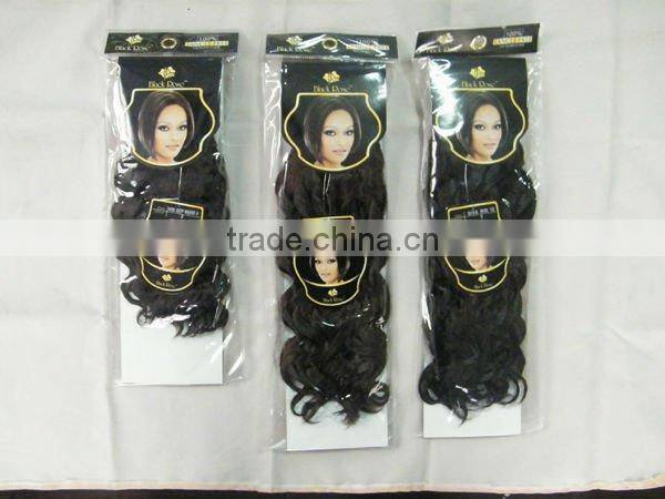 Afro curly human mix synthetic hair wholesale