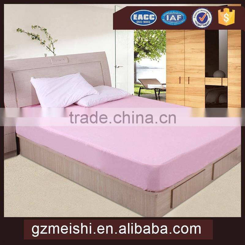 Factory price terry mattress protector waterproof terry fitted mattress cover
