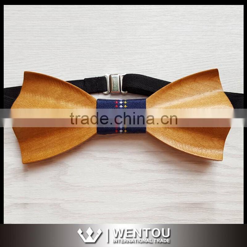High Quality Fashion Men Wood Bow Tie