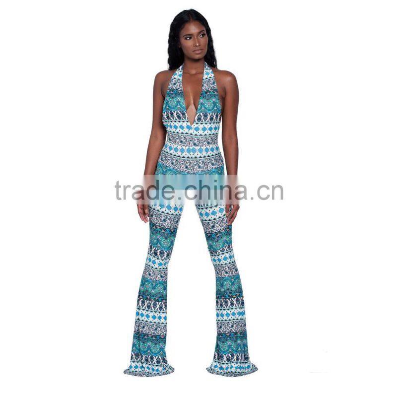 khaki gradient bell bottomed pants and top set /22 color xayn printed wide legging flare trousers and top two piece set