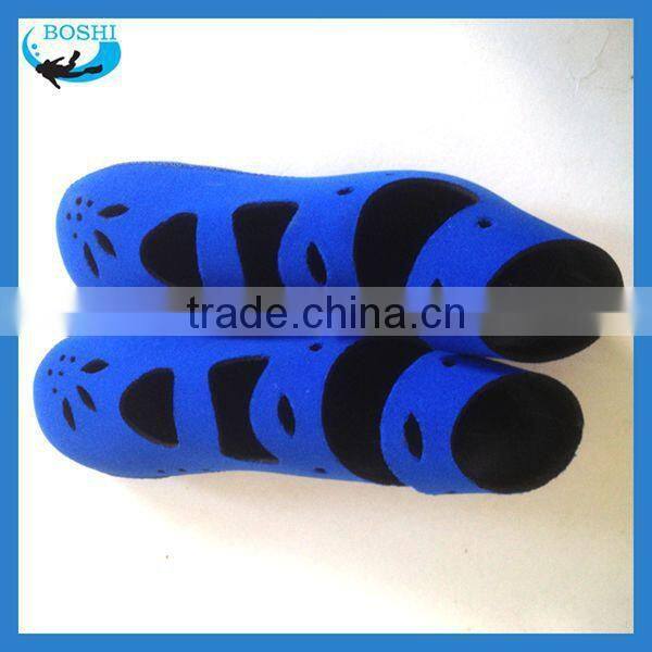 Custom Imprint Neoprene Foldable Travel Slipper,Folding Porable Indoor Shoes, Slippers Fin Sock